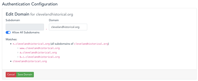 Stadia Maps dashboard - configuring domain name